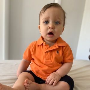 Cotton Mesh Polo Shirt